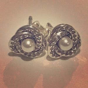 Pandora Luminous Love Knots Earrings